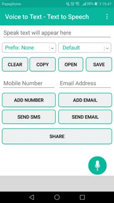 Voice to Text - Text to Speech android App screenshot 2