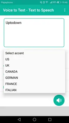 Voice to Text - Text to Speech android App screenshot 3